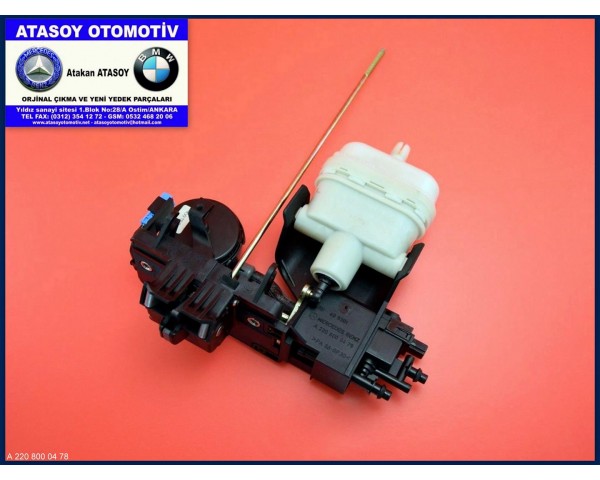 MERCEDES W220 BAGAJ KİLİDİ 2208000478 2207500584 , 2207500185 , 2207500285 A2208000478 A2207500584 A2207500185 A2207500285 HAVA TÜPÜ 2208000575 2208000275 A2208000575 A2208000275